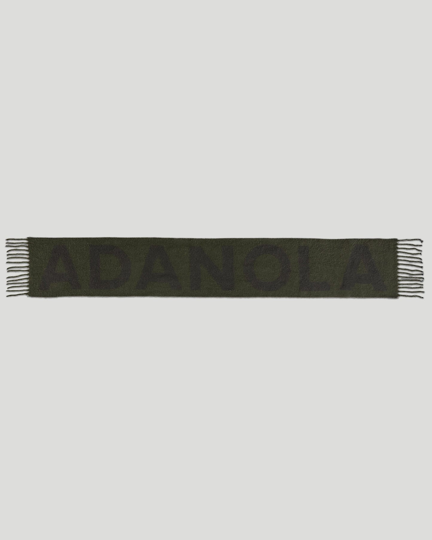 Knit Scarf - Fern Green