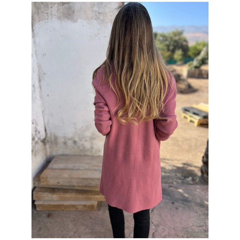 🔥Plus que 36 en stock - Cardigan décontracté à col à revers et manches longues