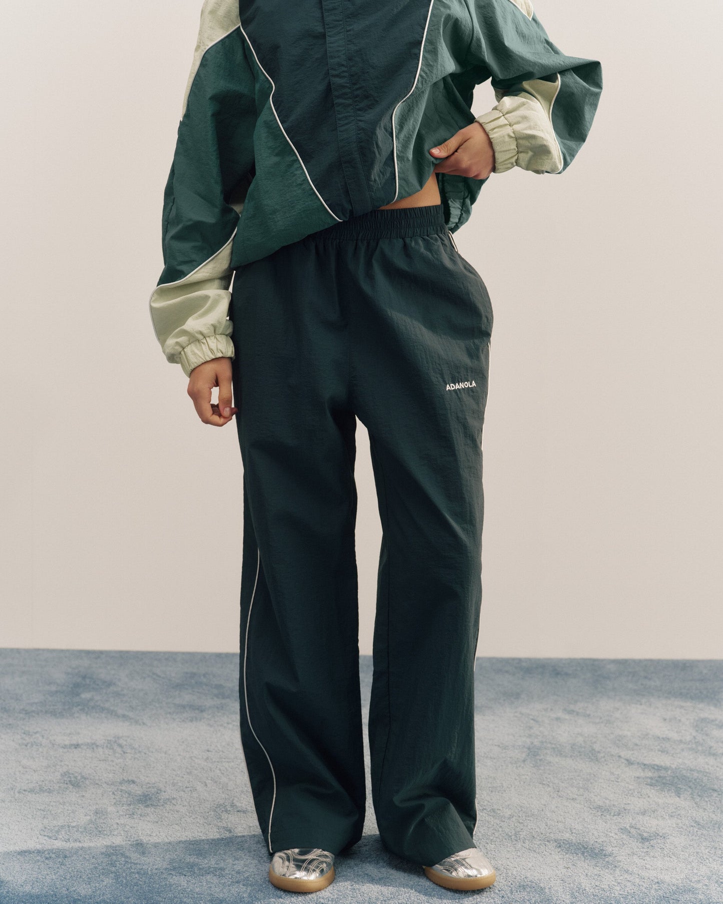 Track Pant - Dark Teal Blue