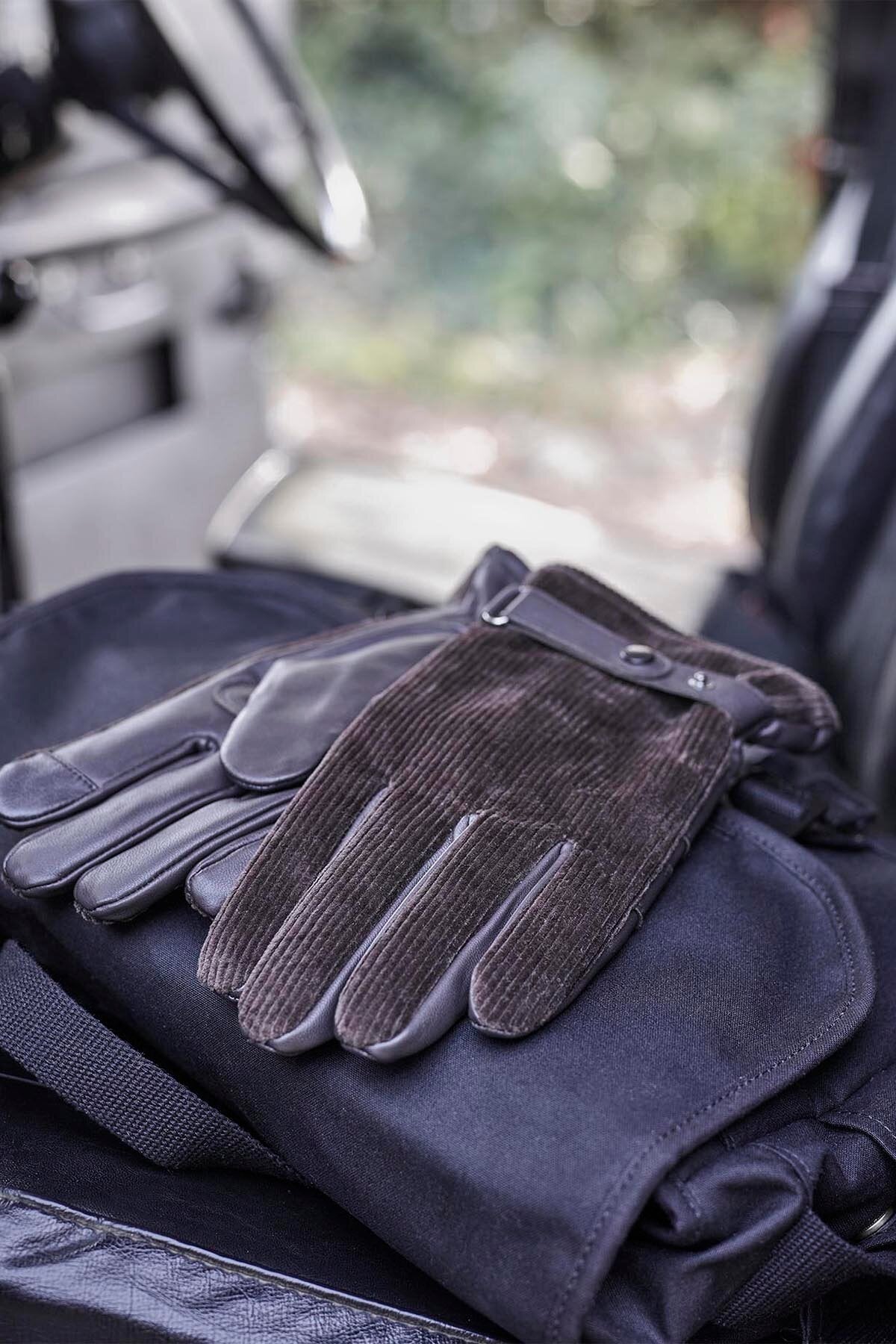 Nelson Leather Gloves - BROWN