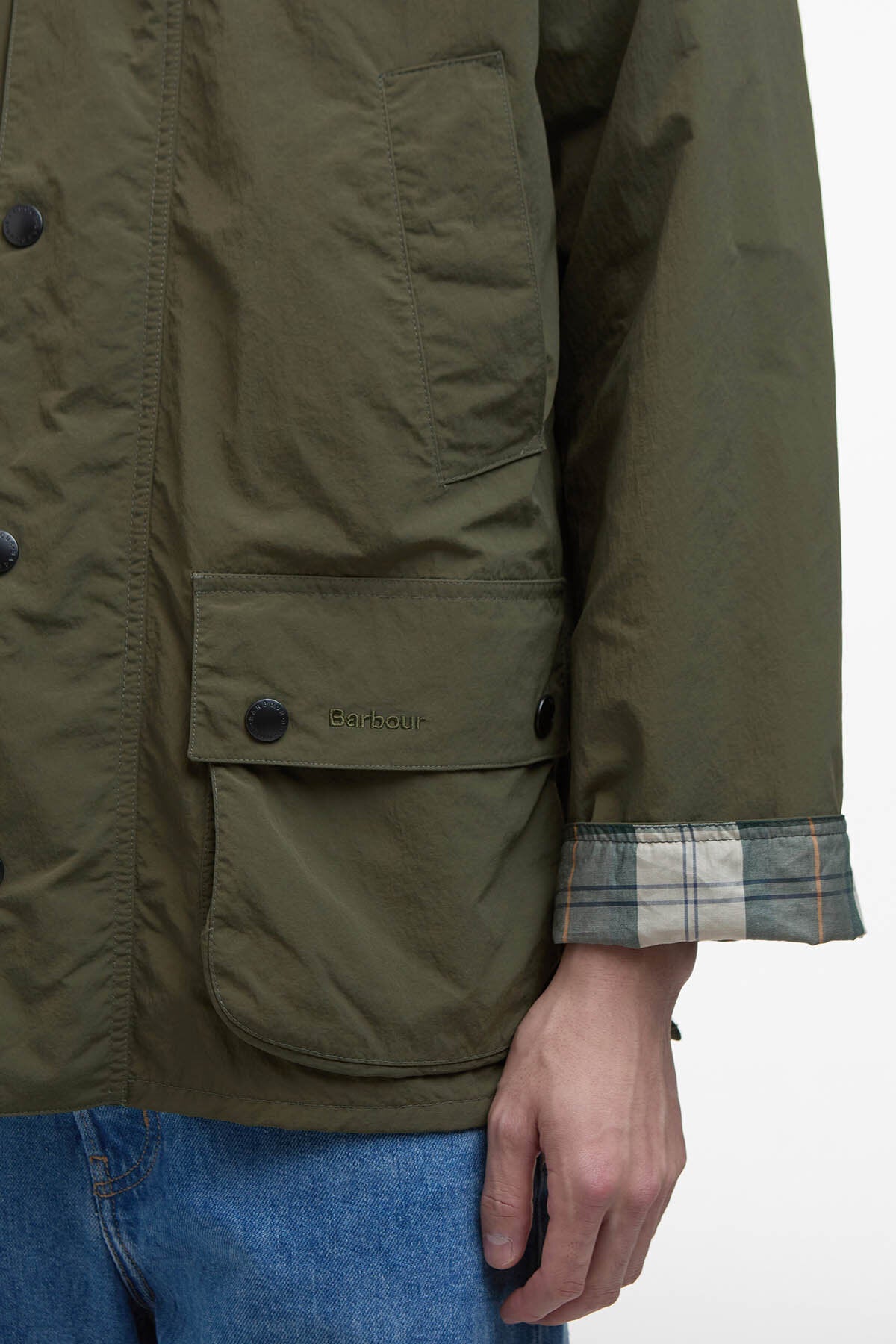 Classic Bedale Lightweight Showerproof Jacket - FERN